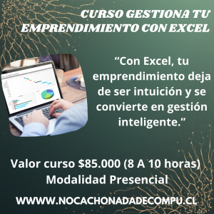 curso gestiona tu emprendimiento con excel
