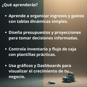 curso gestiona tu emprendimiento con excel