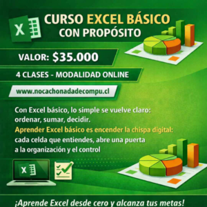 curso excel básico con próposito