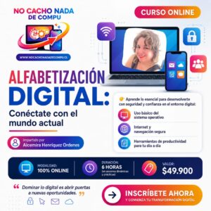 promoción: alfabetización digital, conéctate con el mundo actual