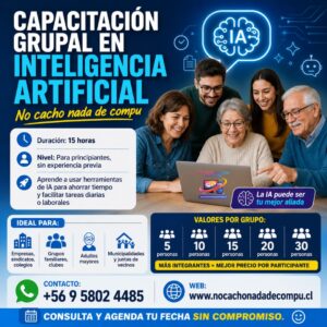 Capacitación Grupal en Inteligencia Artificial